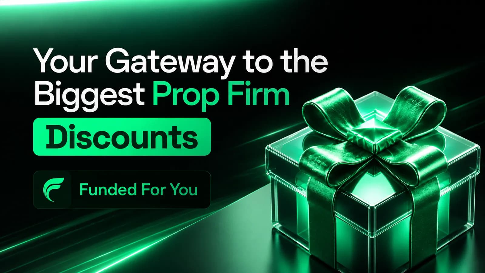 FFY comparison platform showing prop firm discount offers, funding programs, and side-by-side firm comparisons.