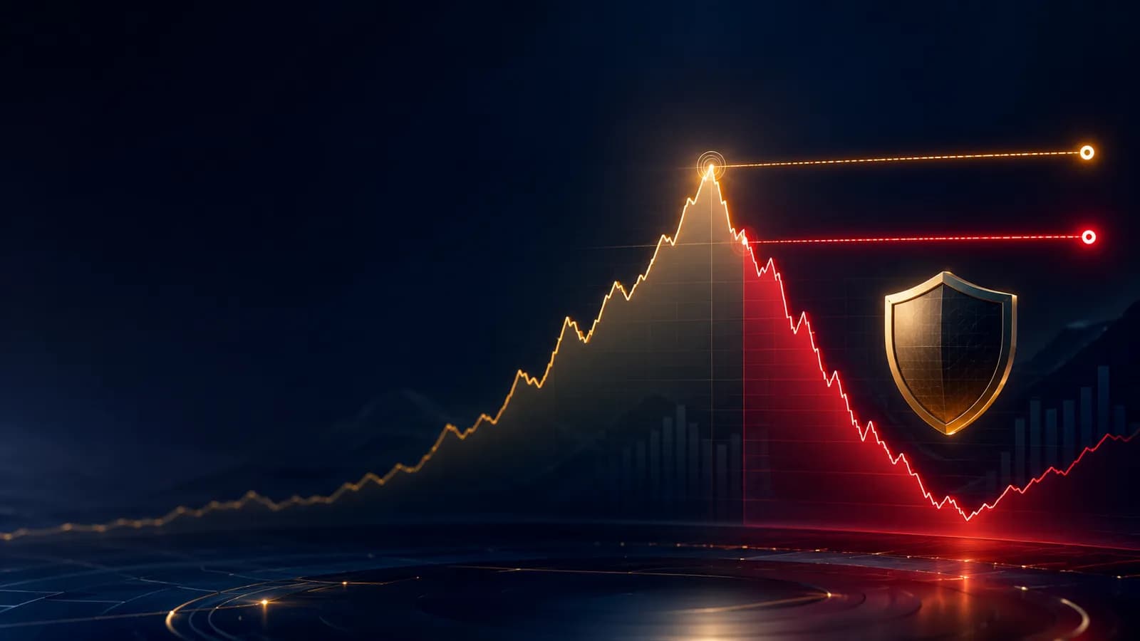 Explanation of Daily Drawdown and Maximum Drawdown in prop trading firms with examples of risk management and capital protection.